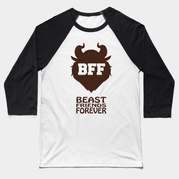 Beast Friends Forever!! - Belle (Ralph Breaks the Internet) T-Shirt T-Shirt Baseball T-Shirt by NipahDUBS